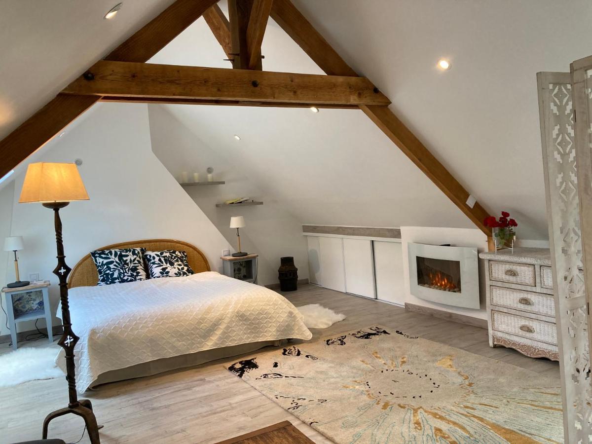 A 2 Heures De Paris, Loft Romantique De 55 M2 En Pleine Nature Entre Campagne Et Mer Saint-Philbert-des-Champs Luaran gambar