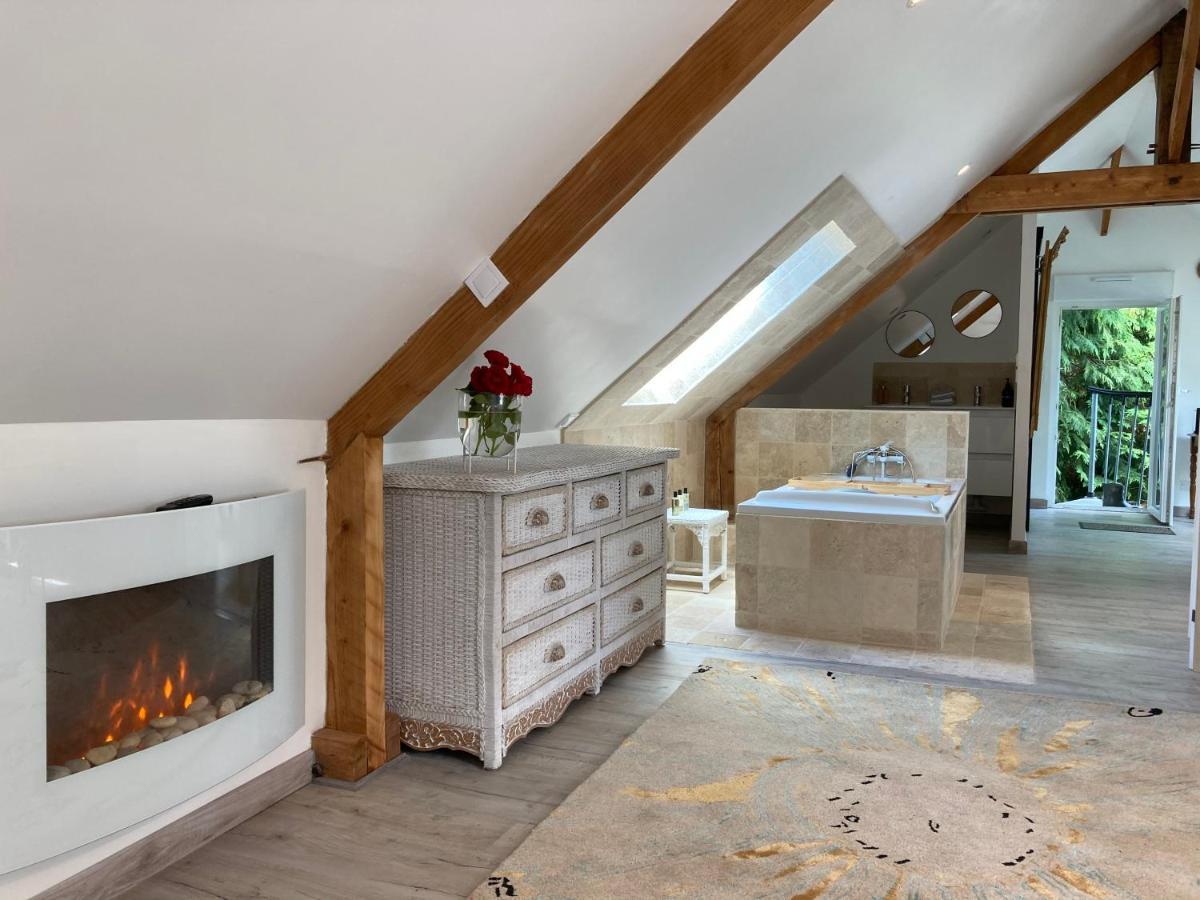 A 2 Heures De Paris, Loft Romantique De 55 M2 En Pleine Nature Entre Campagne Et Mer Saint-Philbert-des-Champs Luaran gambar