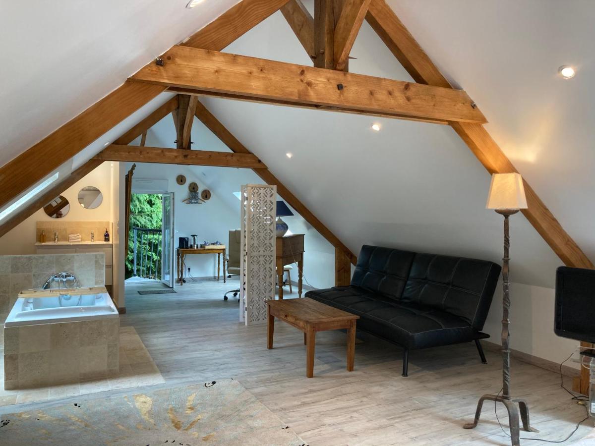 A 2 Heures De Paris, Loft Romantique De 55 M2 En Pleine Nature Entre Campagne Et Mer Saint-Philbert-des-Champs Luaran gambar