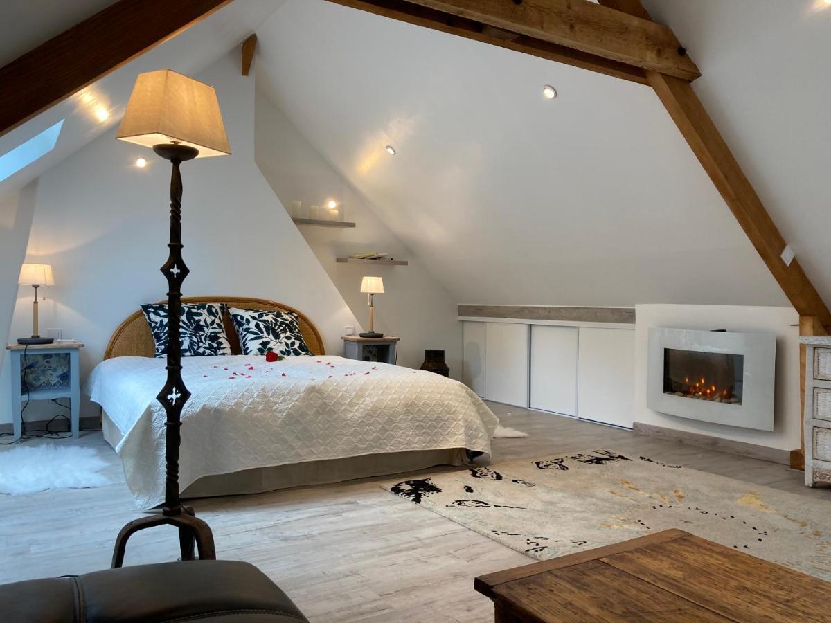 A 2 Heures De Paris, Loft Romantique De 55 M2 En Pleine Nature Entre Campagne Et Mer Saint-Philbert-des-Champs Luaran gambar
