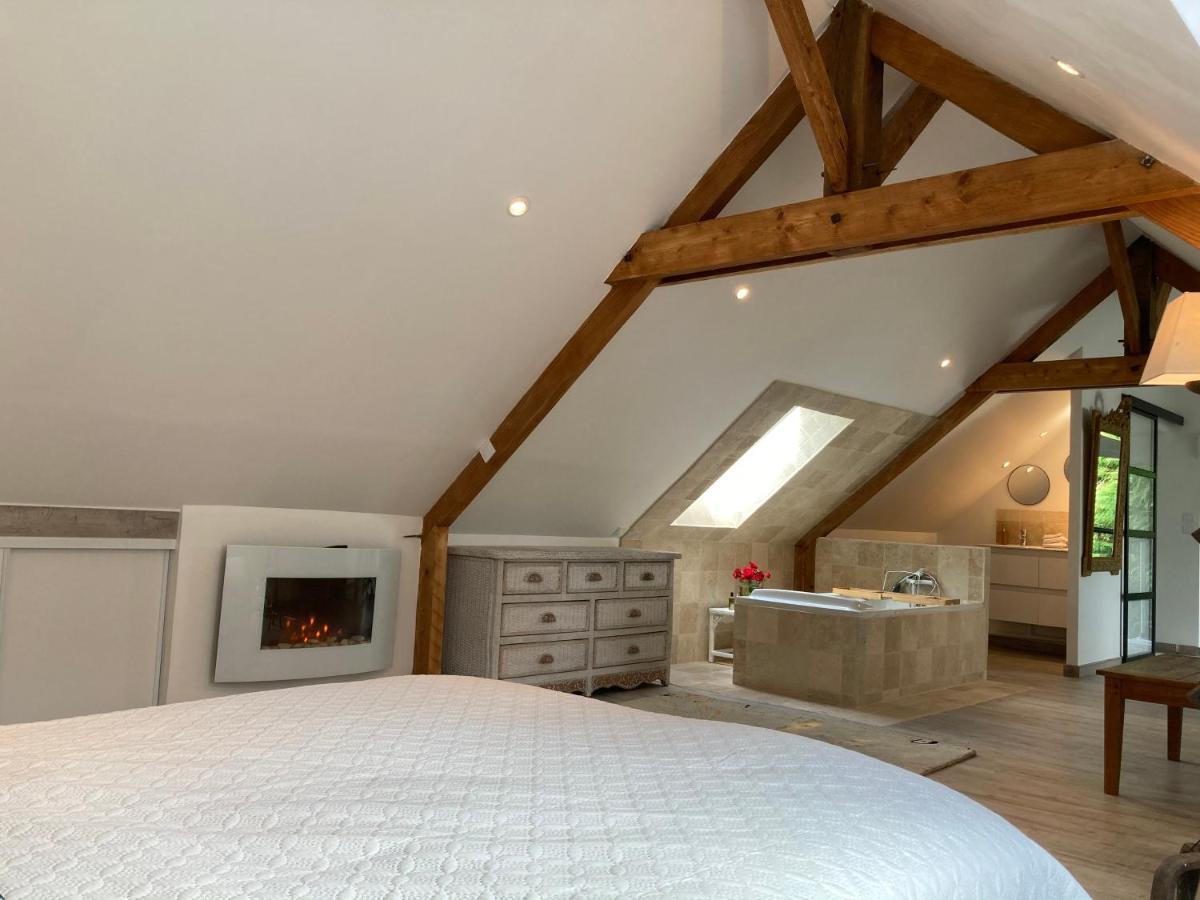 A 2 Heures De Paris, Loft Romantique De 55 M2 En Pleine Nature Entre Campagne Et Mer Saint-Philbert-des-Champs Luaran gambar