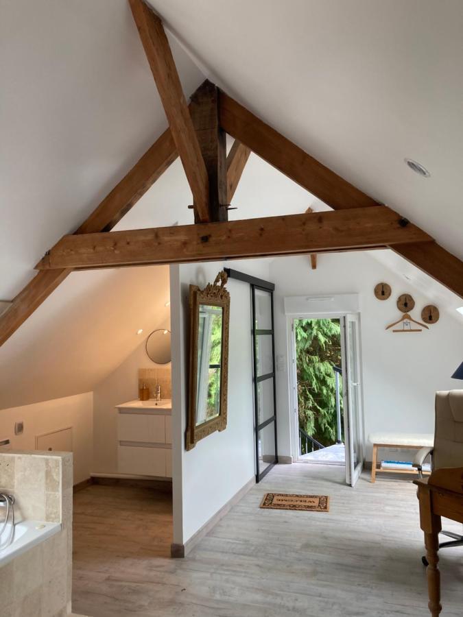 A 2 Heures De Paris, Loft Romantique De 55 M2 En Pleine Nature Entre Campagne Et Mer Saint-Philbert-des-Champs Luaran gambar