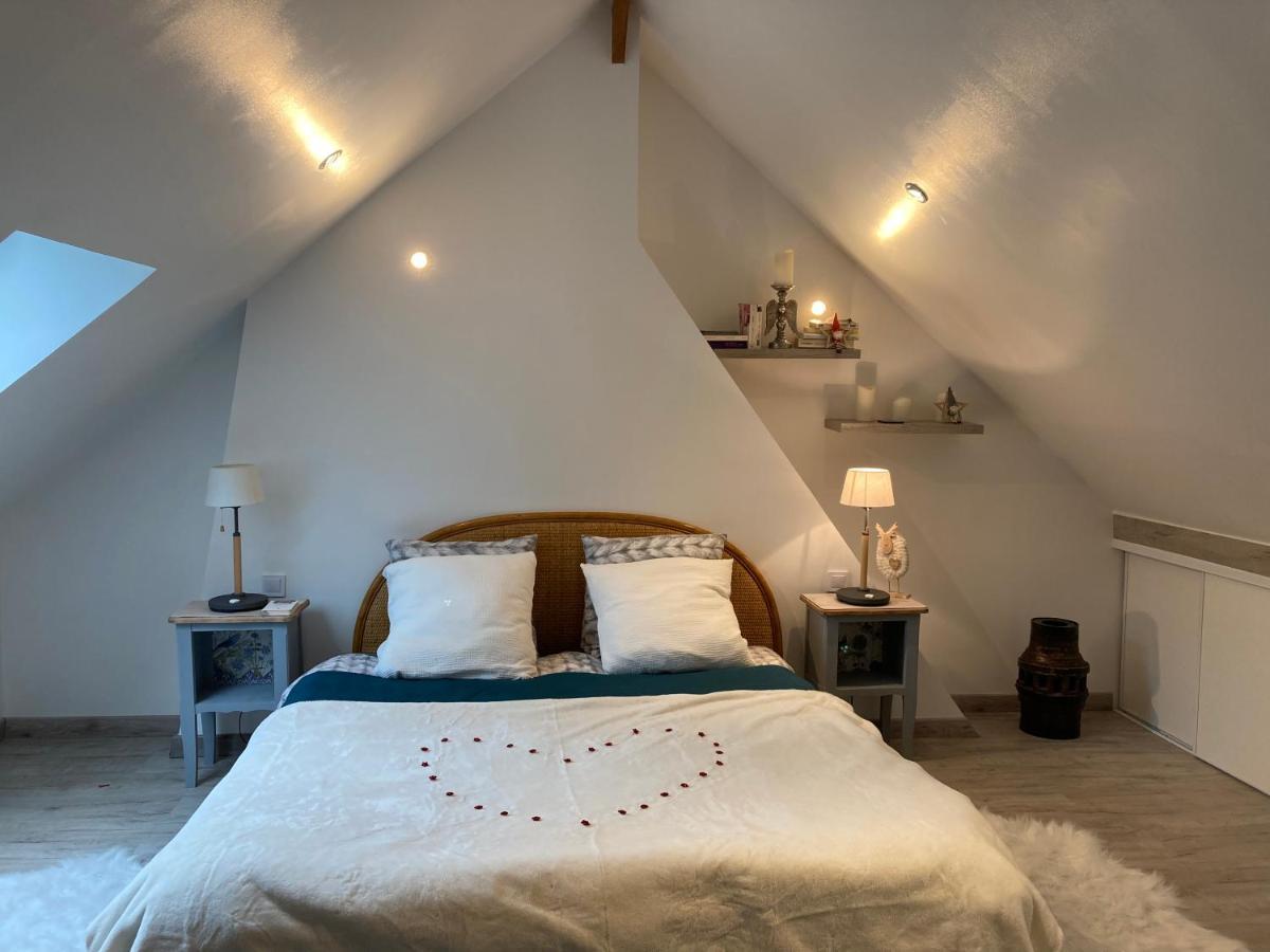 A 2 Heures De Paris, Loft Romantique De 55 M2 En Pleine Nature Entre Campagne Et Mer Saint-Philbert-des-Champs Luaran gambar